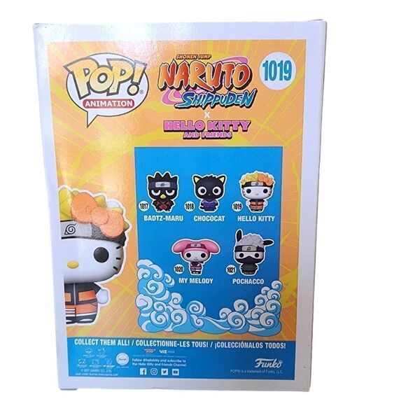 Funko Pop! Animation Hello Kitty Naruto 1019 Target Exclusive - Picture 2 of 6